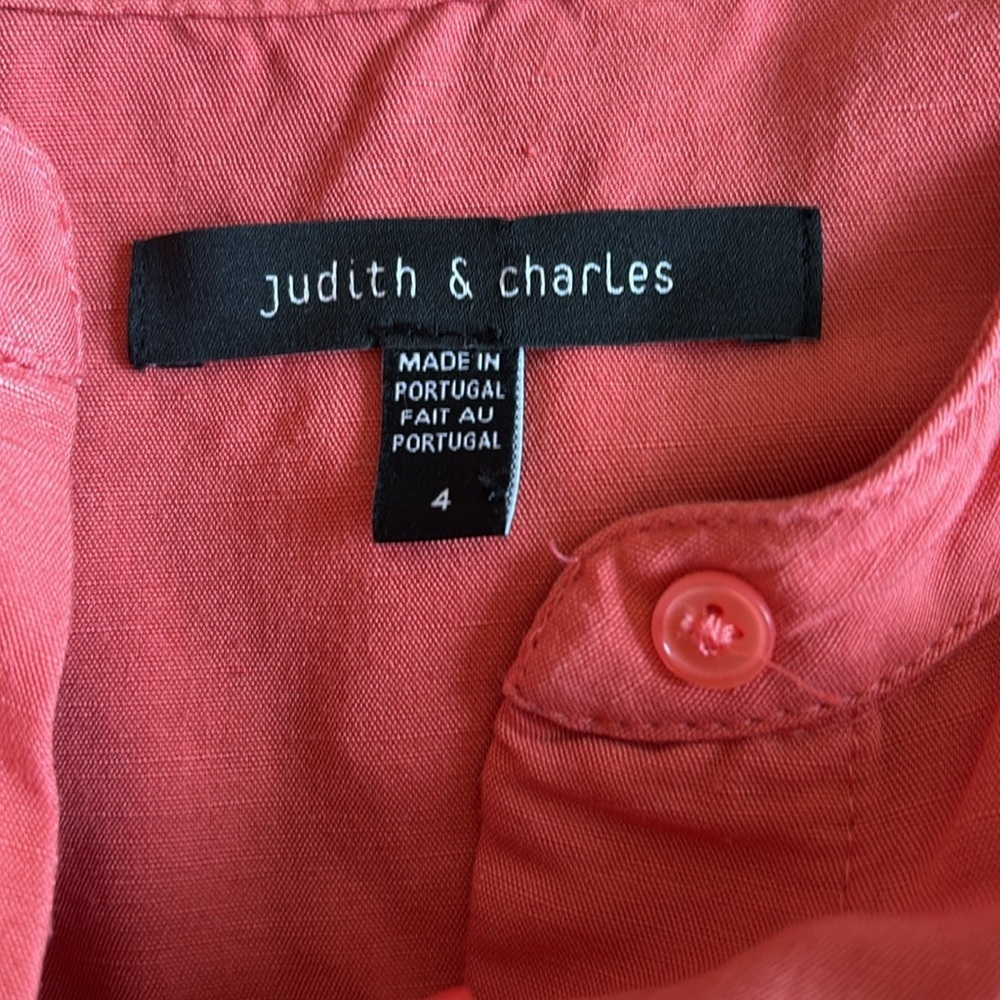 🇨🇦 Judith & Charles Linen Blend Dress - Picture 13 of 15